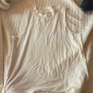 Nation LTD mock neck Pima cotton tank sz L NWT